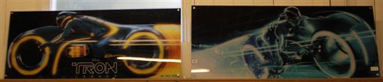 2 Tron cinema posters